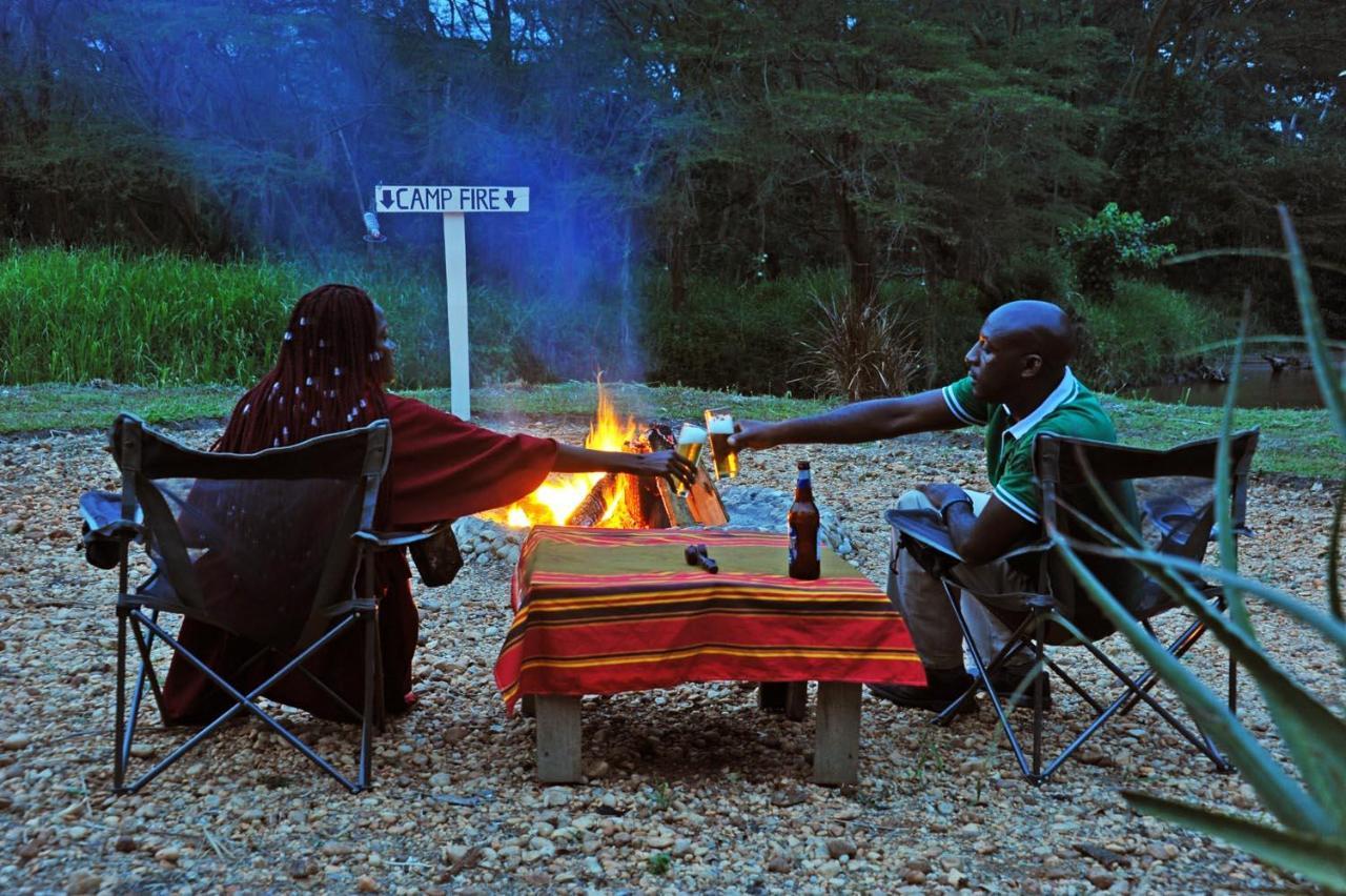 Bullbush River Camp Kihihi Ngoại thất bức ảnh