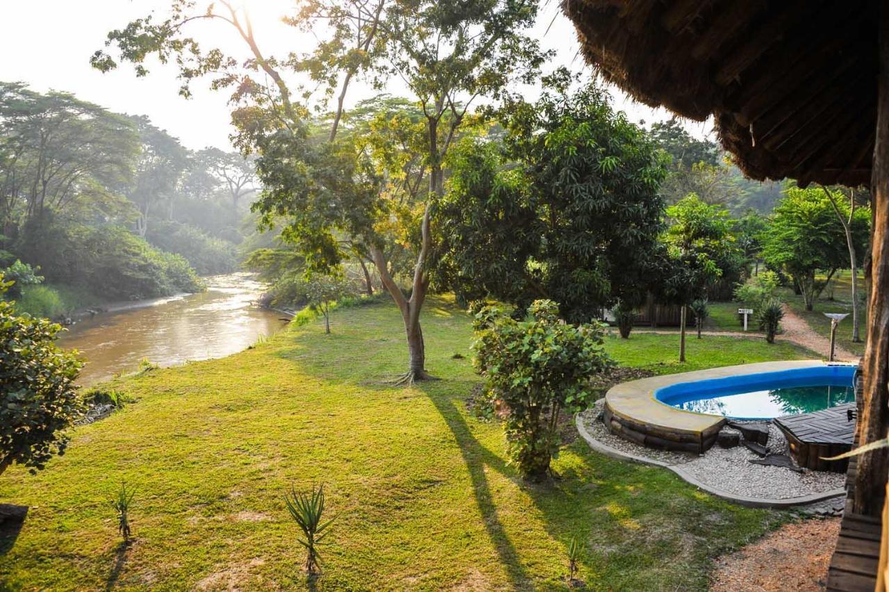 Bullbush River Camp Kihihi Ngoại thất bức ảnh