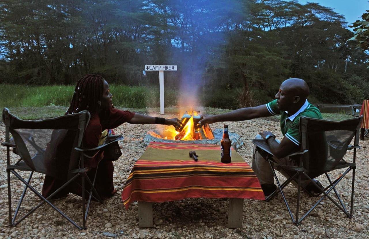 Bullbush River Camp Kihihi Ngoại thất bức ảnh
